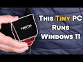 Tiny PC That Runs Windows 11 - Pantera Pico PC Review 2.7GHz CPU, 8GB Ram