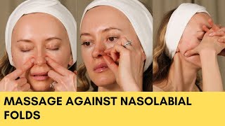 Massage against Nasolabial Folds