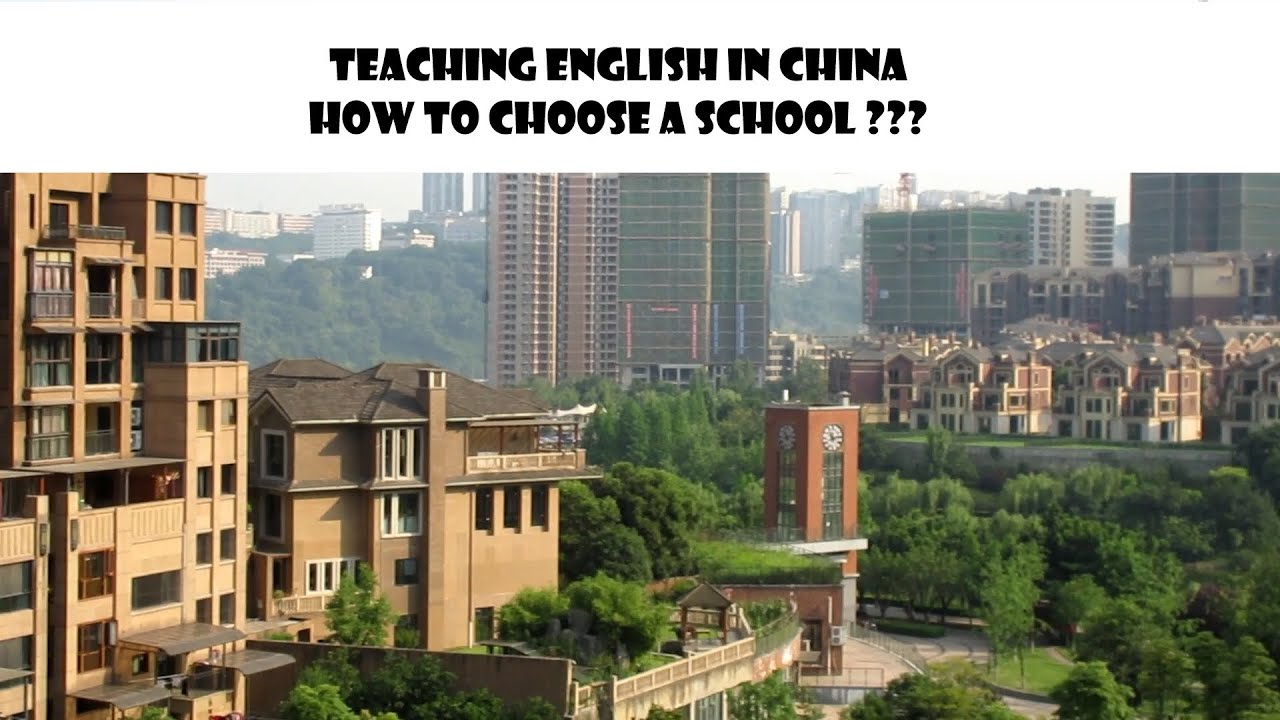 How to choose a school in China if you want to teach English | Aaron Sawich