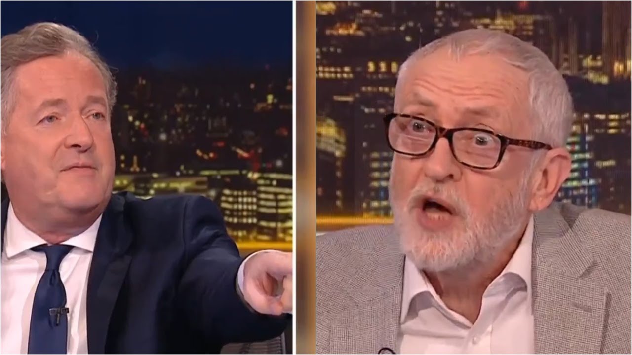 Jeremy Corbyn Implodes During Fiery Clash with Piers Morgan about Hamas