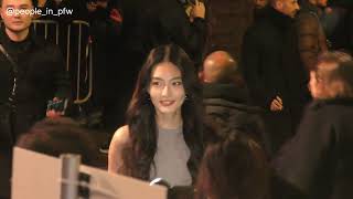 Bonnie Chen 陈碧舸 - Ami Alexandre Mattiussi Menswear Fall/Winter fashion show in Paris - 18.01.2024