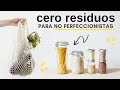 10 formas fáciles de reducir tus residuos ♻️ [Low Waste]