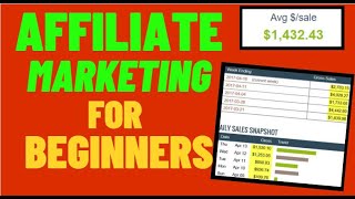 Affiliate Marketing For Beginners - $1000/Day Tutorial - No Website Needed