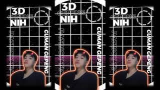 PRESET AM FOTO 📸 SOLO || 3D GEPENG 🎭 VIRAL TIKTOK #fyp #presetjedagjedug🦜