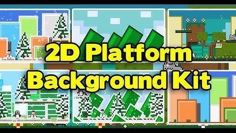 2D Platform Background Kit on Unity Asset Store