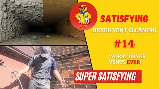 Satisfying Dryer Vent Cleaning #14