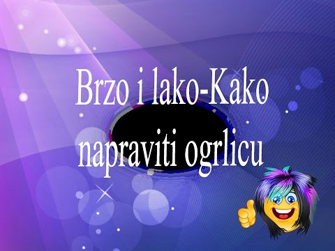 Video: Kako Brzo I Jednostavno Napraviti Ogrlicu U Obliku Kokošnika