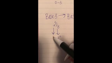 How to convert from base 3 to Base 10
