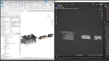 Videoguide - From Revit To Blender, Export From BIM to 3D Software, FBX Format, Render and Animation