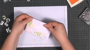 Trick box - Techniques about stamping: Little Letters Thinlits