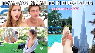 Few Days In My Life In Dubai Vlog 2023 Productive