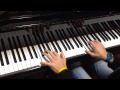 Piano cover &quot;Sarà perchè ti amo&quot;. Simple piano cover.