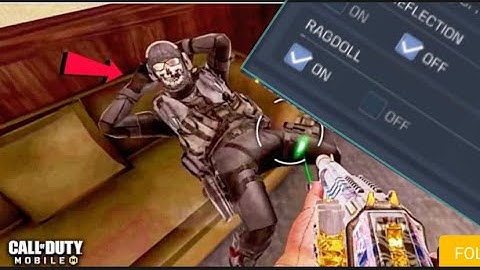 How to activate Ragdoll in CODM and Funny Ragdoll Moment | CODM Ragdolls