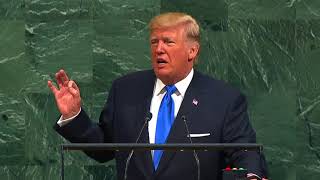 Donald Trump slams Iran at the UN