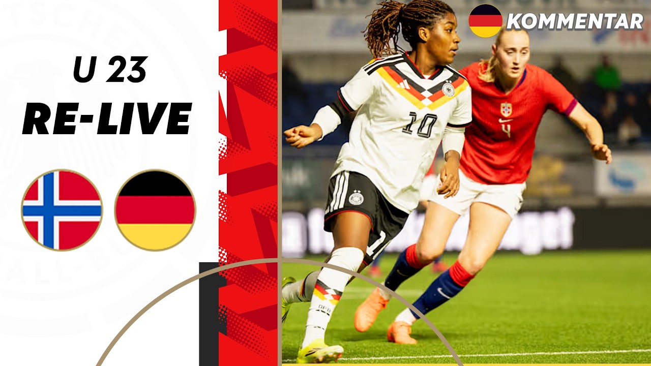 LIVE 🔴 Norwegen vs Deutschland | U 23 Frauen-Nationalmannschaft Länderspiel