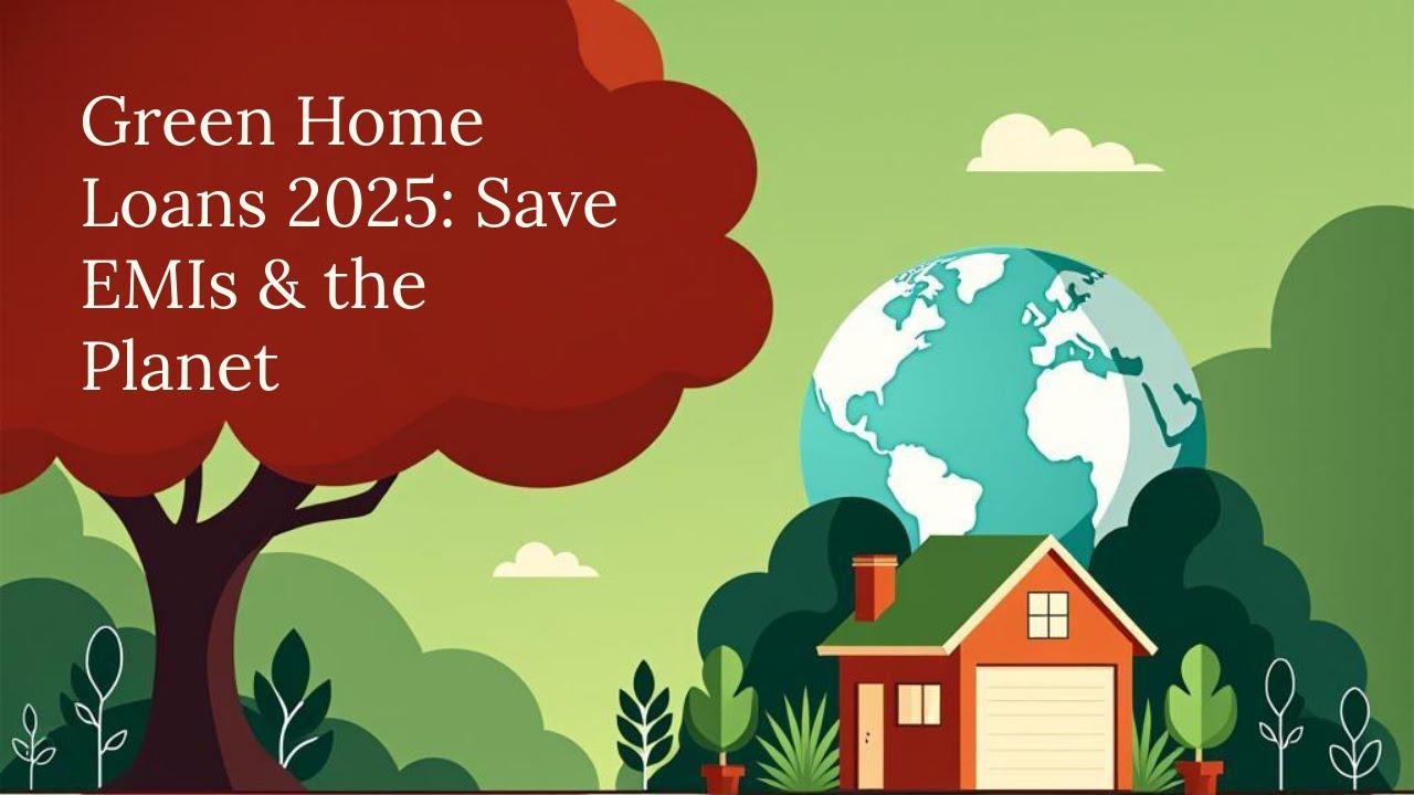 “Green Home Loans 2025: How Sustainable Finance Can Save You EMIs & the Planet”