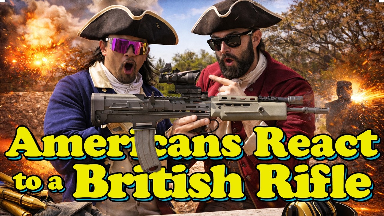 Стреляем из британской служебной винтовки, которая есть у нас дома!!!