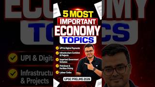 Most Expected Economy Topics for UPSC Prelims 2026 🚨 | Atul Jain