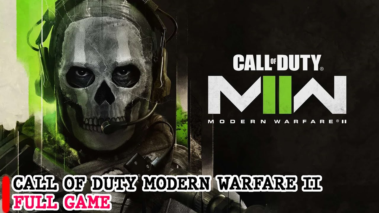 Call of Duty: Modern Warfare II - Gameplay Walkthrough FULL GAME (No Commentary)