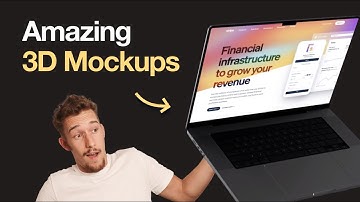 Create AMAZING 3D Design Mockups in 4 mins (Full Tutorial)