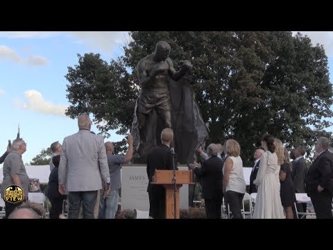 100 years in the making, Hudson officials unveil Braddock statue at North Hudson park