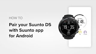 How to pair your Suunto D5 with Suunto app for Android screenshot 1