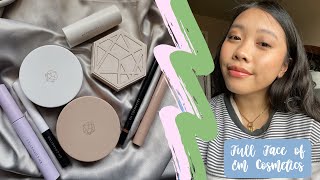 a full face of em cosmetics