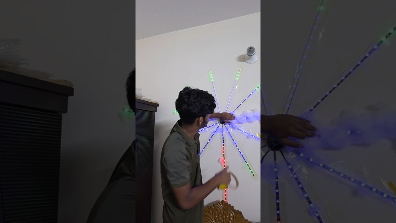 RGB Cloud Fireworks Setting Up 