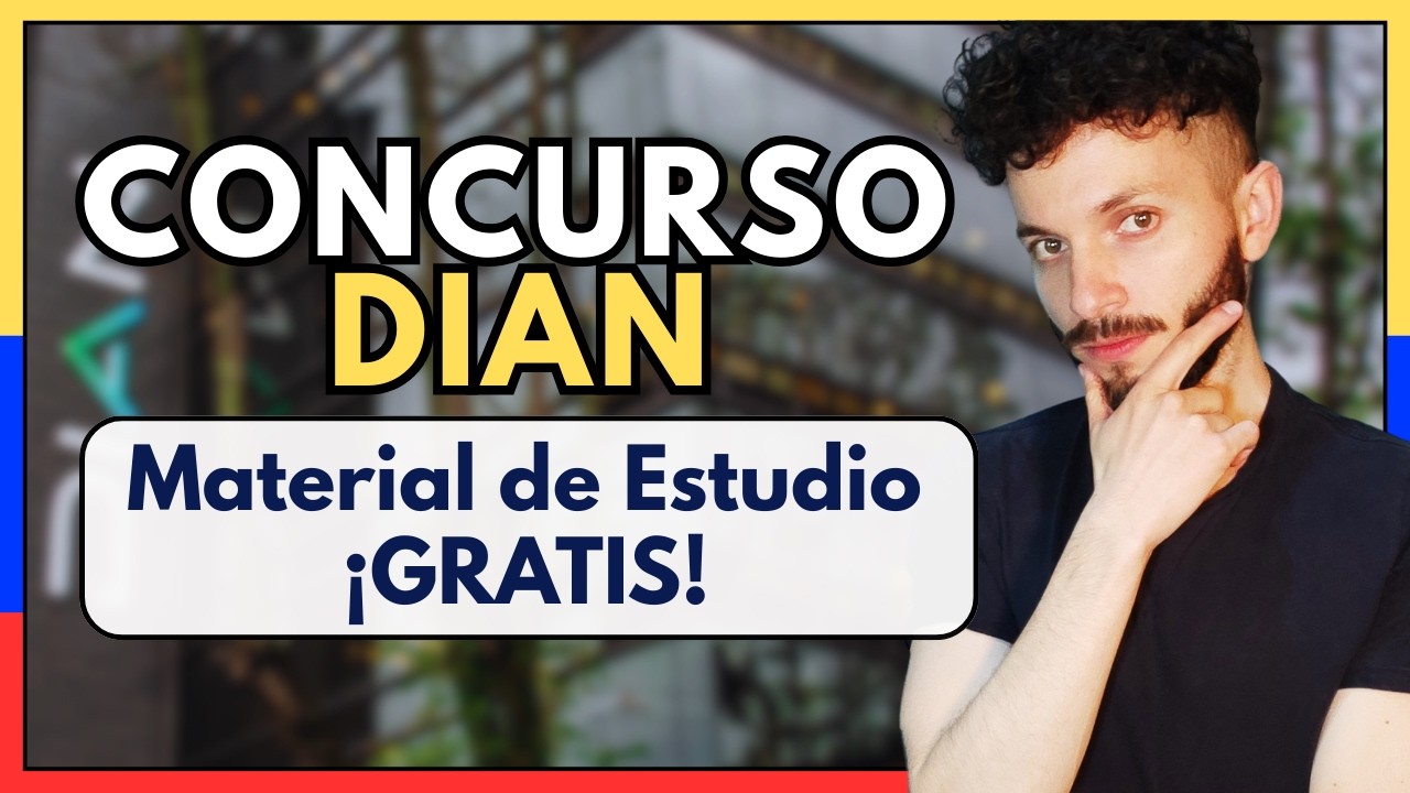 Concurso DIAN: Prepárate GRATIS con este Material de Estudio para GANAR un EMPLEO!