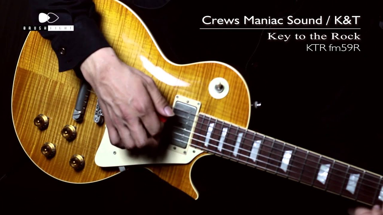 Brusheight Crews Maniac Sound K T Key To The Rock Ktr Fm59r Used For Sale Youtube