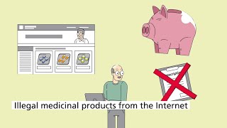 Illegal medicinal products from the Internet