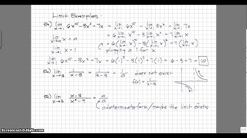 Limit Examples #1