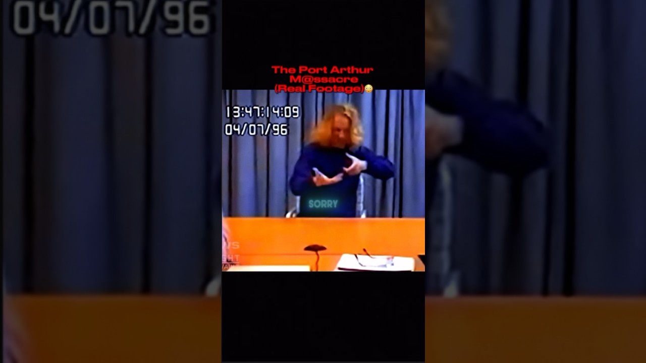 The Port Arthur Massacre (Real Footage of ShootIng) 😳