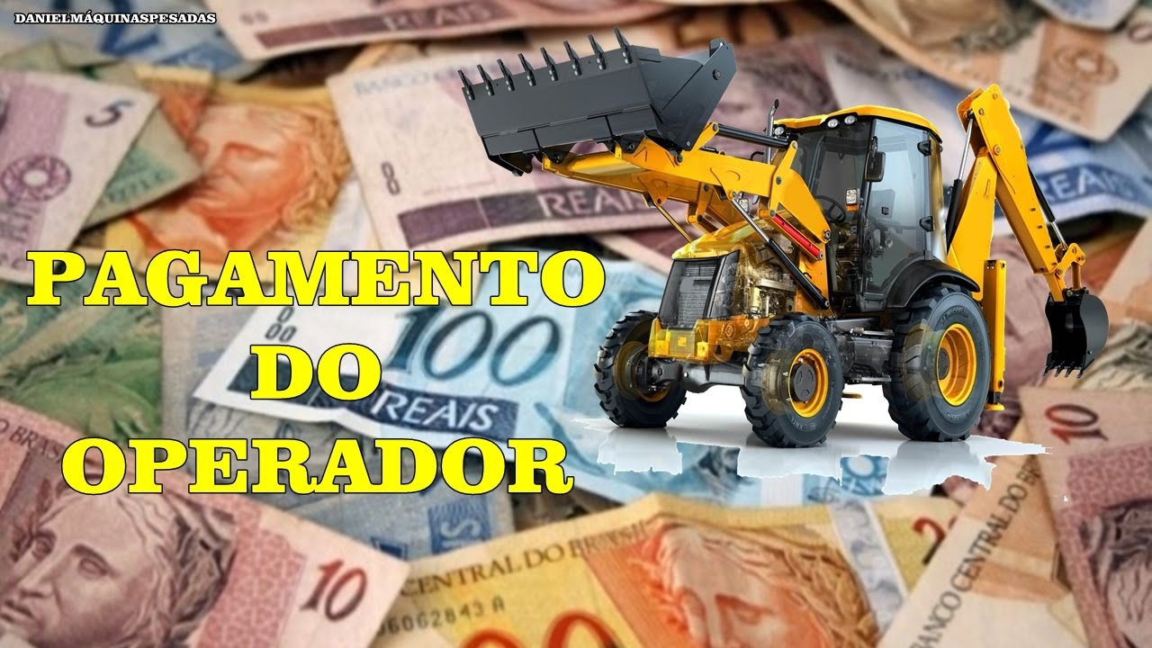 QUANTO GANHA UM OPERADOR DE RETROESCAVADEIRA? - YouTube