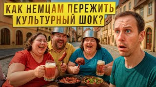 Культурный шок немцев от "украинского мира'  и беженцев