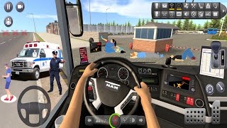 Realistic Coach Bus Driving At Bus Teriminal Accident-Bus Simulator Ultimate-Android Gameplays 67 screenshot 5