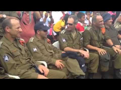 Bogo children welcome IDF Generals II