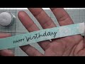 Simon says stamp kit happy hello  astuce pour embossing glaze