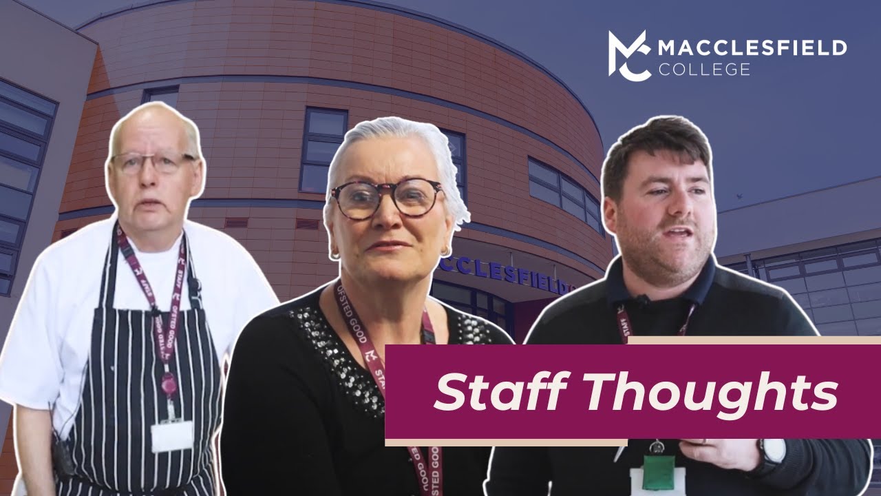 Macclesfield college staff - YouTube