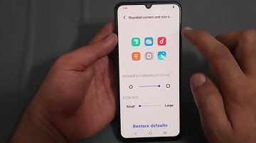 Vivo y22 mein app icon size change Karen, Vivo y22 app icon size setting