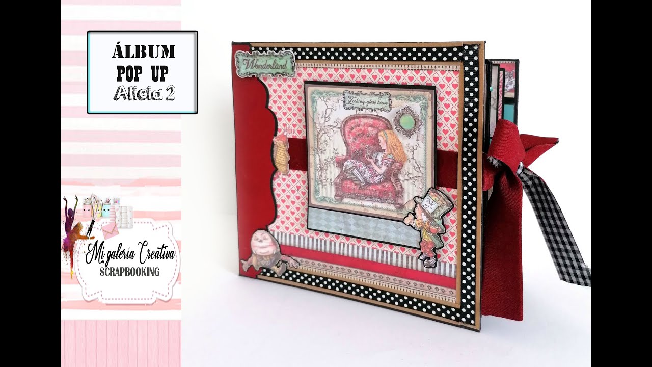 2º ÁLBUM POP UP Alicia en el País de las Maravillas (Scrap)
