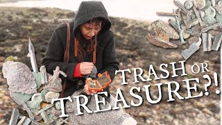 So Much Exposed From Winter Storms! So Much Unexpected Treasure + Finds!