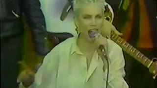 News coverage of Freedomfest, 1988, Annie Lennox interview