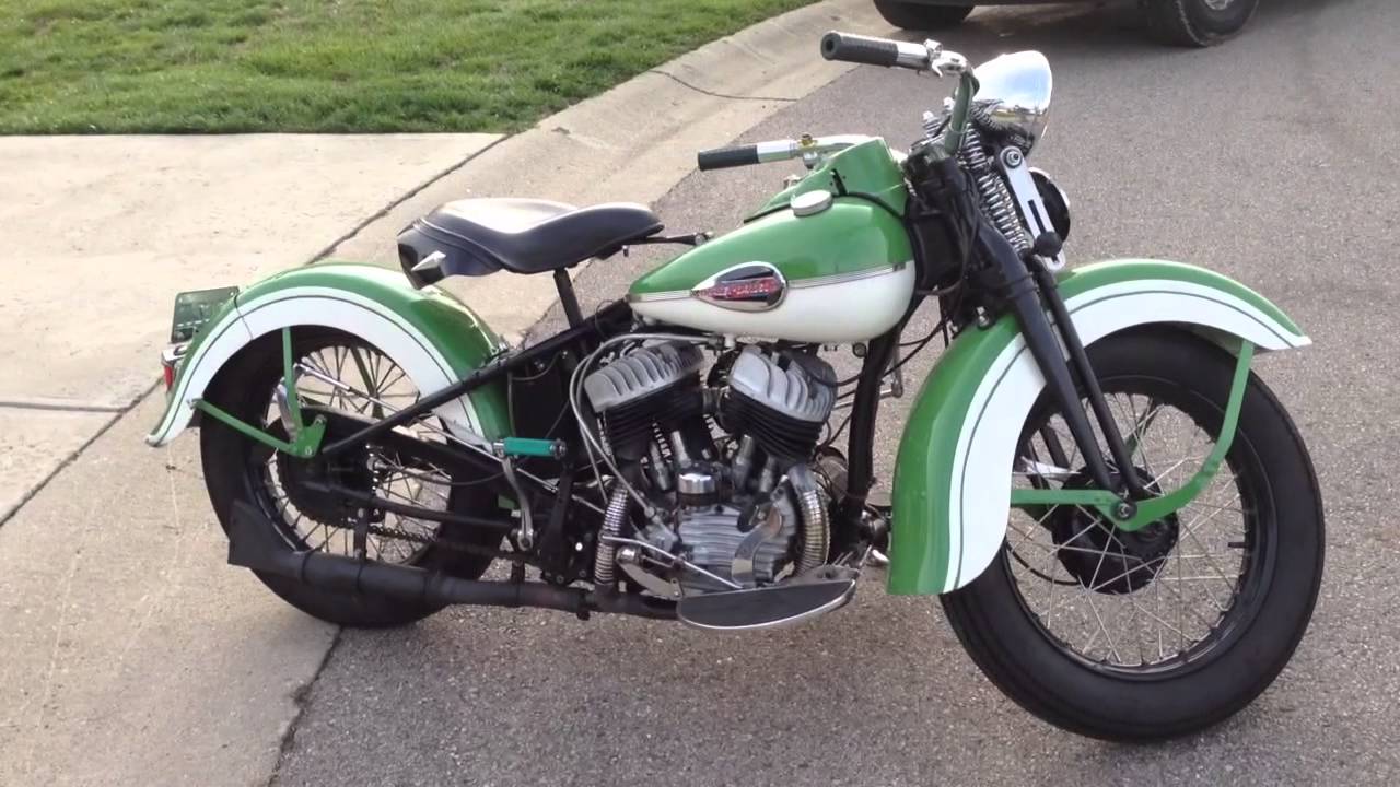 1945 Harley Davidson WL YouTube