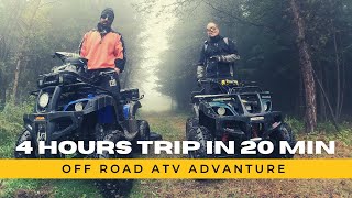 Shinerai and Bashan  ATV TO the  LIMIT / MOUNTAIN RIDE heavy trail #atvvlog #mountainride
