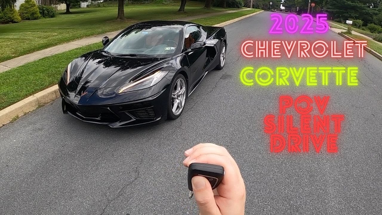 2025 Chevrolet Corvette Stingray: POV Silent Drive - YouTube