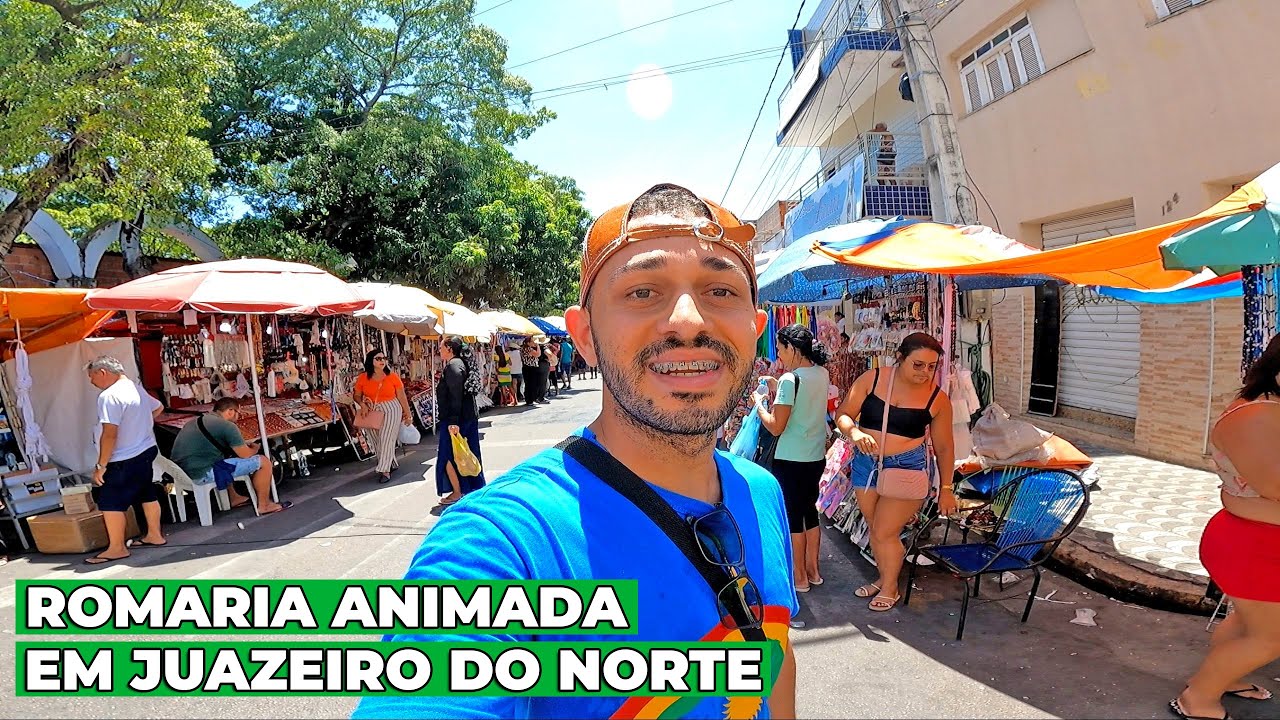 Juazeiro do Norte está Muito Animada com a Chegada dos Romeiros