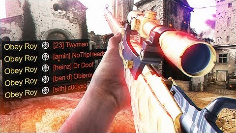 Smokin Out The Window - Vanguard Sniping Montage