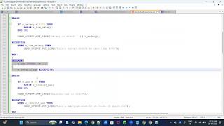 Information User Defined Exceptions and Procedures #sql #training #oracle #btech #freshers Guide