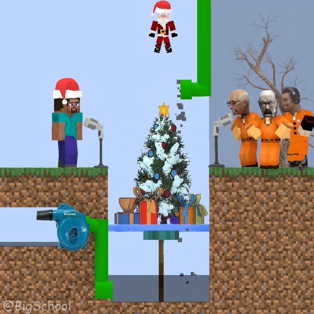 Which team is the good person?! Team Herobrine or Team Skibidi? ?